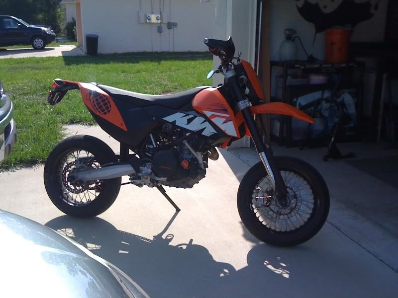 ktm 690 smc plastics